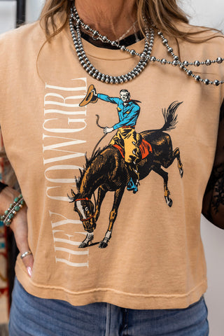 Hey Cowgirl Tee