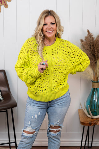 Limeade Dream Sweater