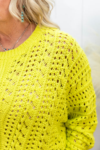 Limeade Dream Sweater