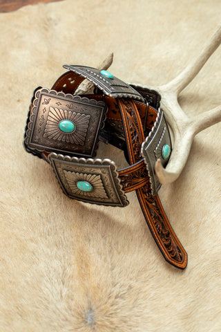 San Antonio Concho Belt By Ariat