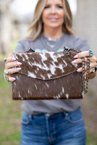 Cowhide Couture Bag