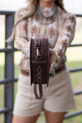 Rodeo Romance Bag ~ Brown