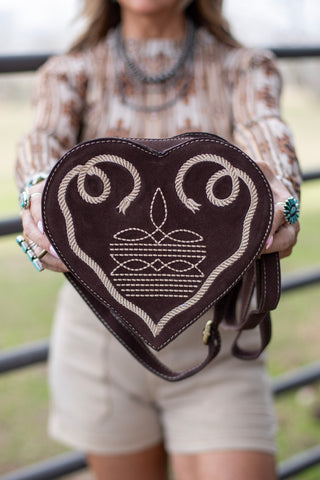 Rodeo Romance Bag ~ Brown