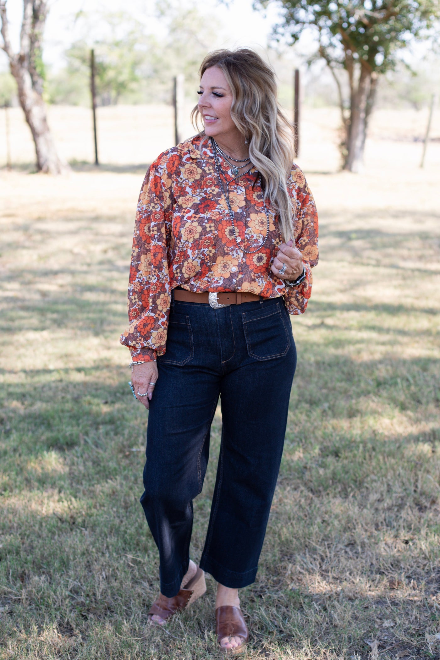 Vintage Bloom Blouse