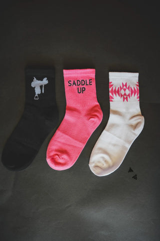 Sock Em Silly ~ Saddle Pop