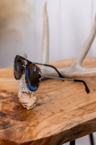 Earhart Blue Sunglasses