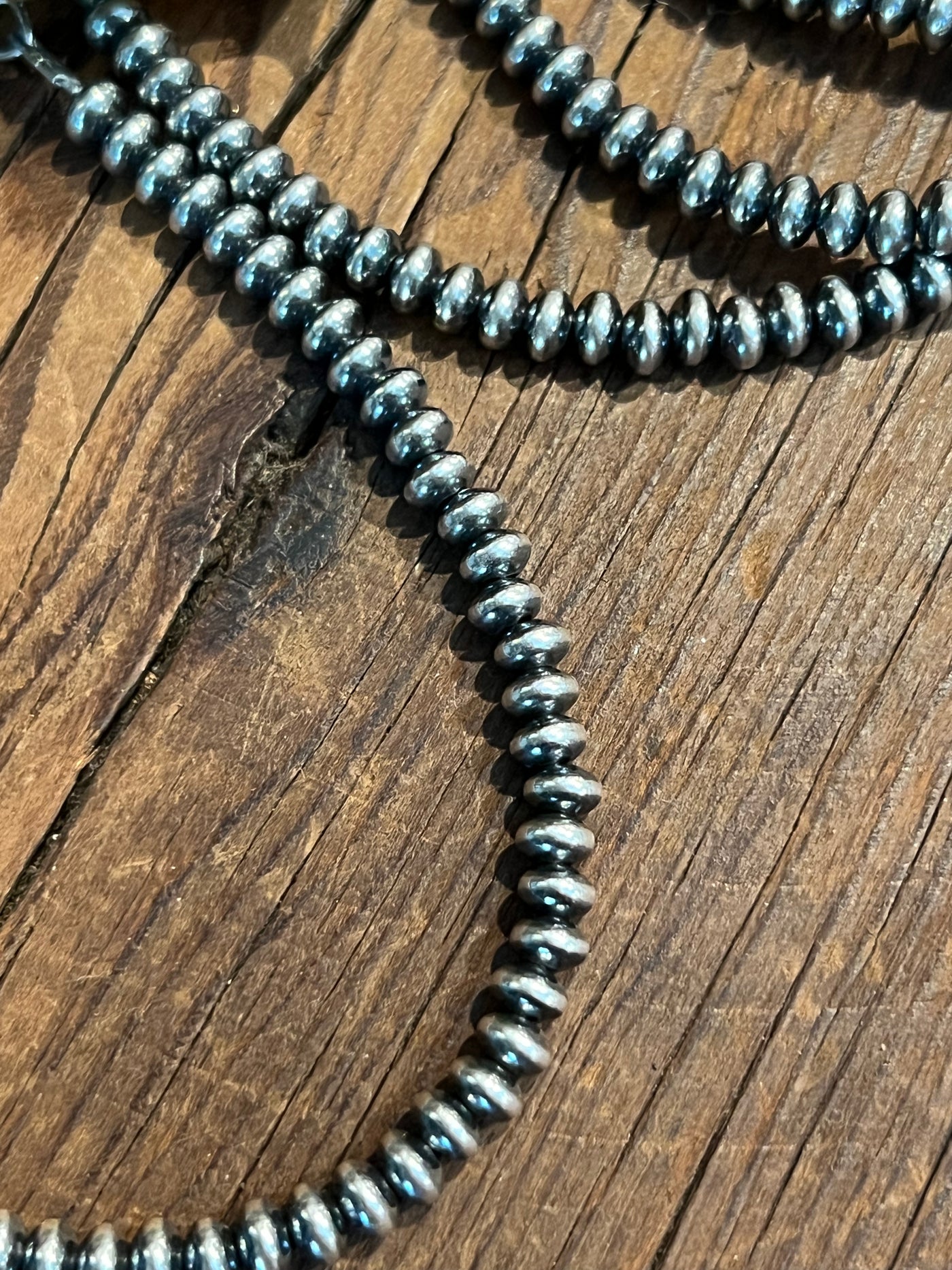 Saucer Navajo Pearl Bracelet ~ 4.5mm