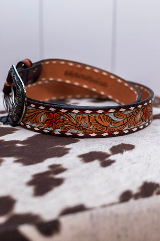 Marble Falls Tooled Belt