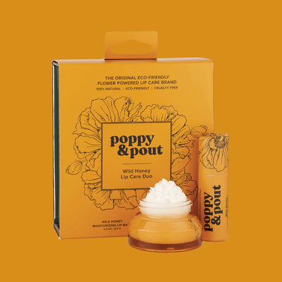 Poppy & Pout Lip Care Duo ~ Wild Honey