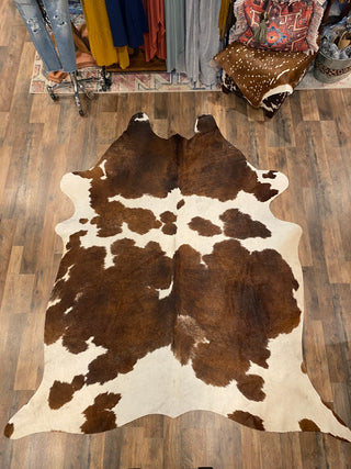 Cowhide Rug  ~ Dark Brown