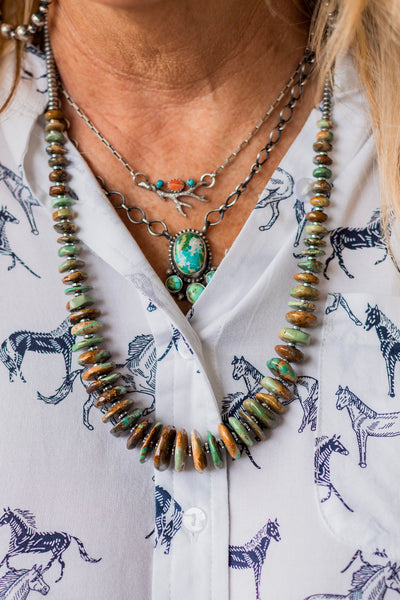 The Wynonna Necklace ~ Green