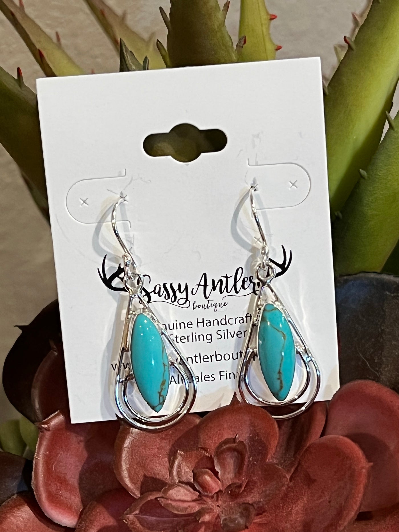 The Maley Earrings ~ Turquoise