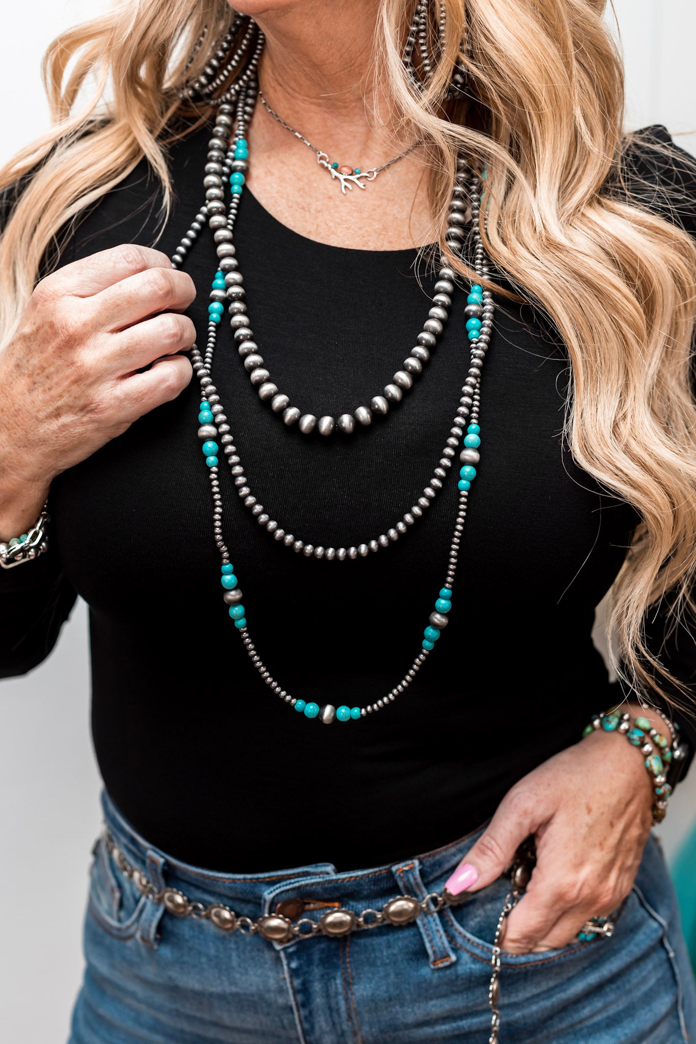 The Stormie Necklace ~ Turquoise