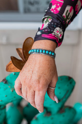 The Caitlyn Turquoise Cuff