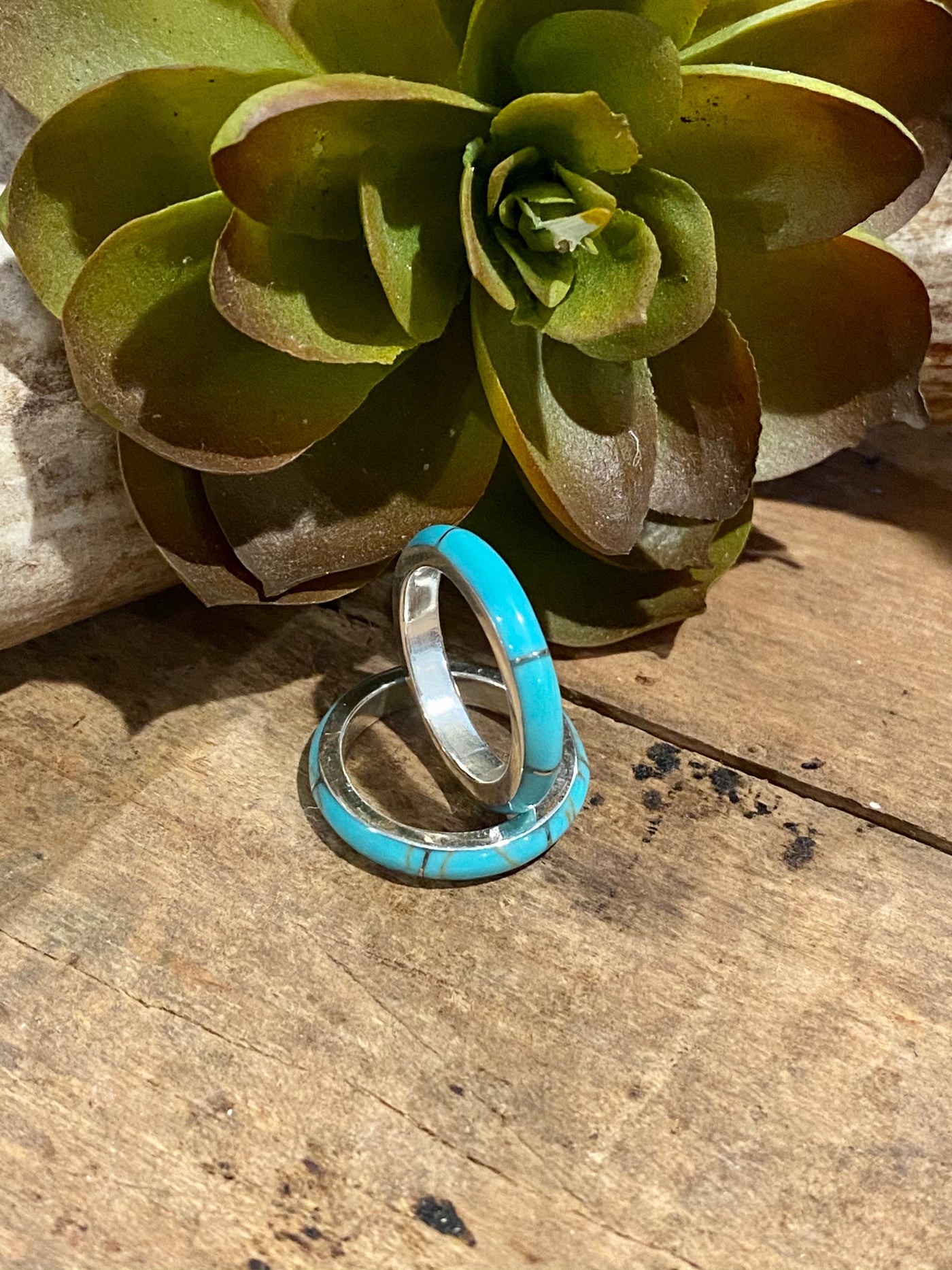 Dana Stacker Ring ~ Turquoise