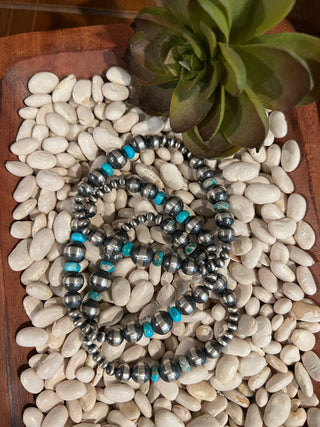 Kingman & Navajo Pearl Bracelet