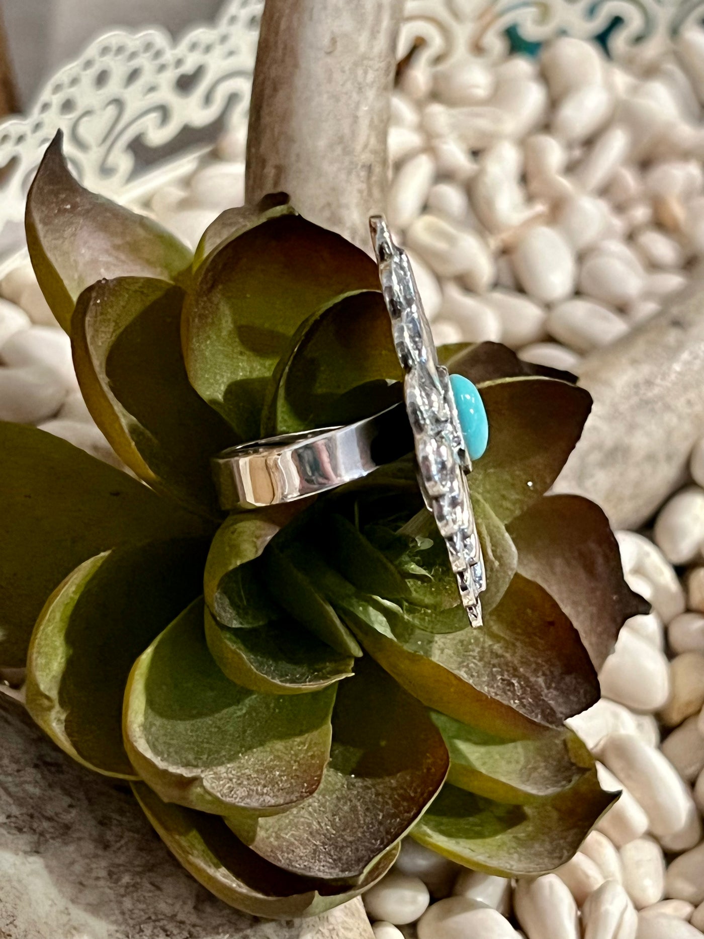 Diamond Concho Ring