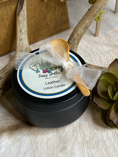 Lotion Candle - Leather