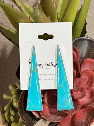 Trapezoid Earrings - Medium