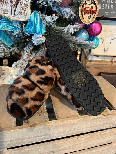 Sassy Leopard Slippers