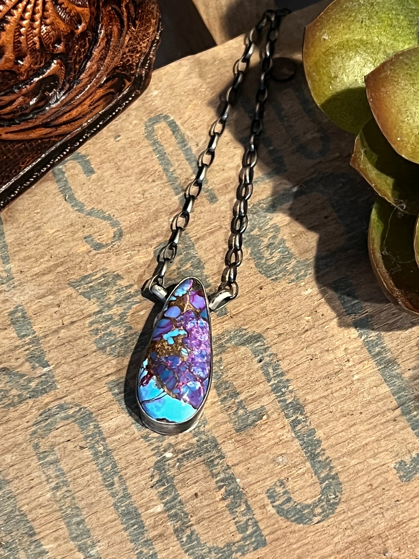 Purple Mojave Necklace